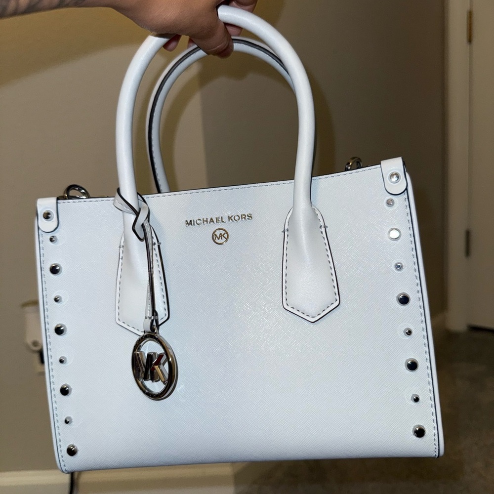Michael Kors Sky Blue Satchel - Picture 6 of 9